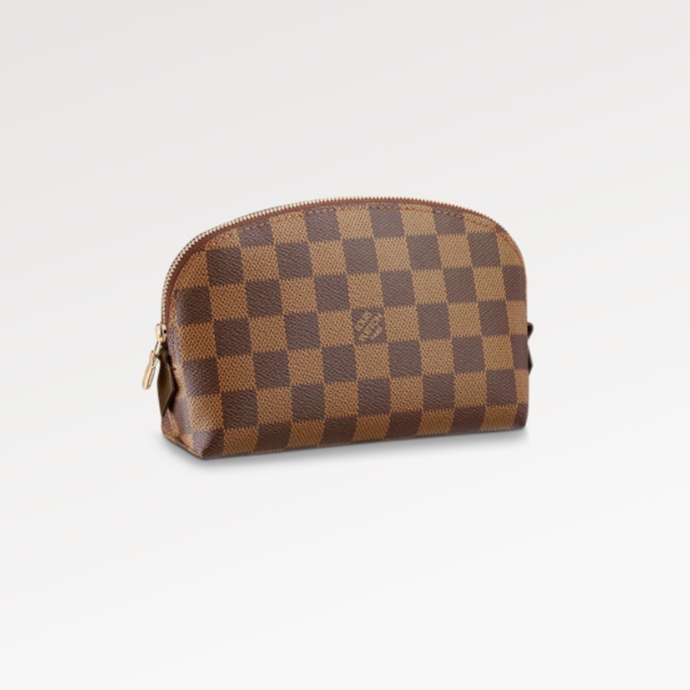 Louis Vuitton Cosmetic Pouch in Damier Ebene